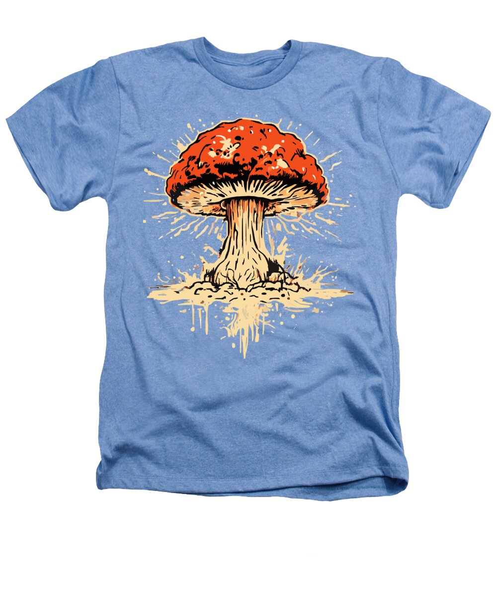 Explosive Mushroom - Heathers T-Shirt