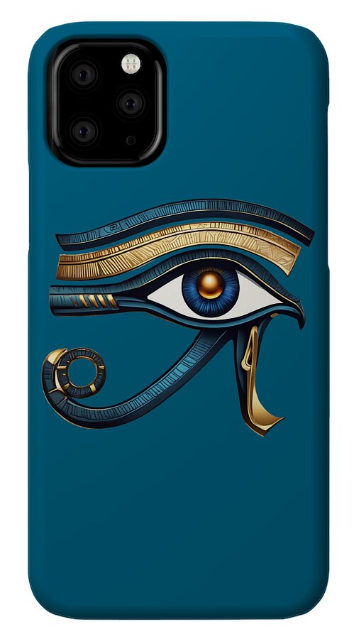 Eye of Horus Ancient Egyptian Eye Symbol - iPhone Case
