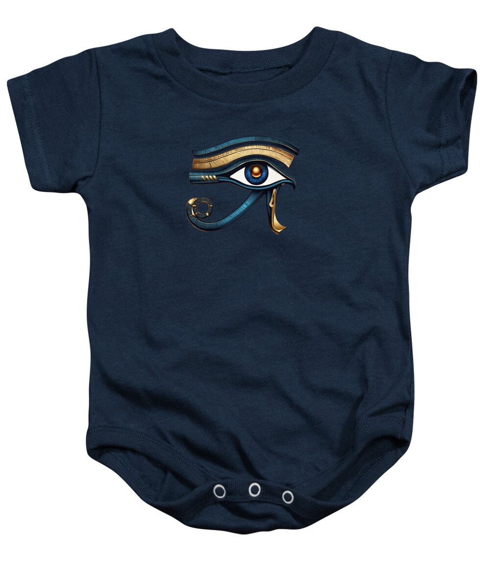 Eye of Horus Ancient Egyptian Eye Symbol - Baby Onesie