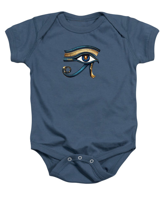Eye of Horus Ancient Egyptian Eye Symbol - Baby Onesie