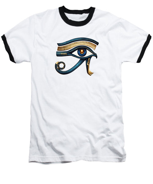 Eye of Horus Ancient Egyptian Eye Symbol - Baseball T-Shirt