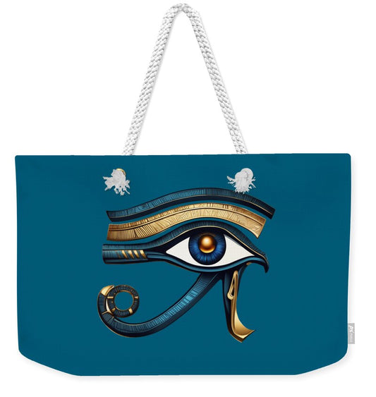 Eye of Horus Ancient Egyptian Eye Symbol - Weekender Tote Bag