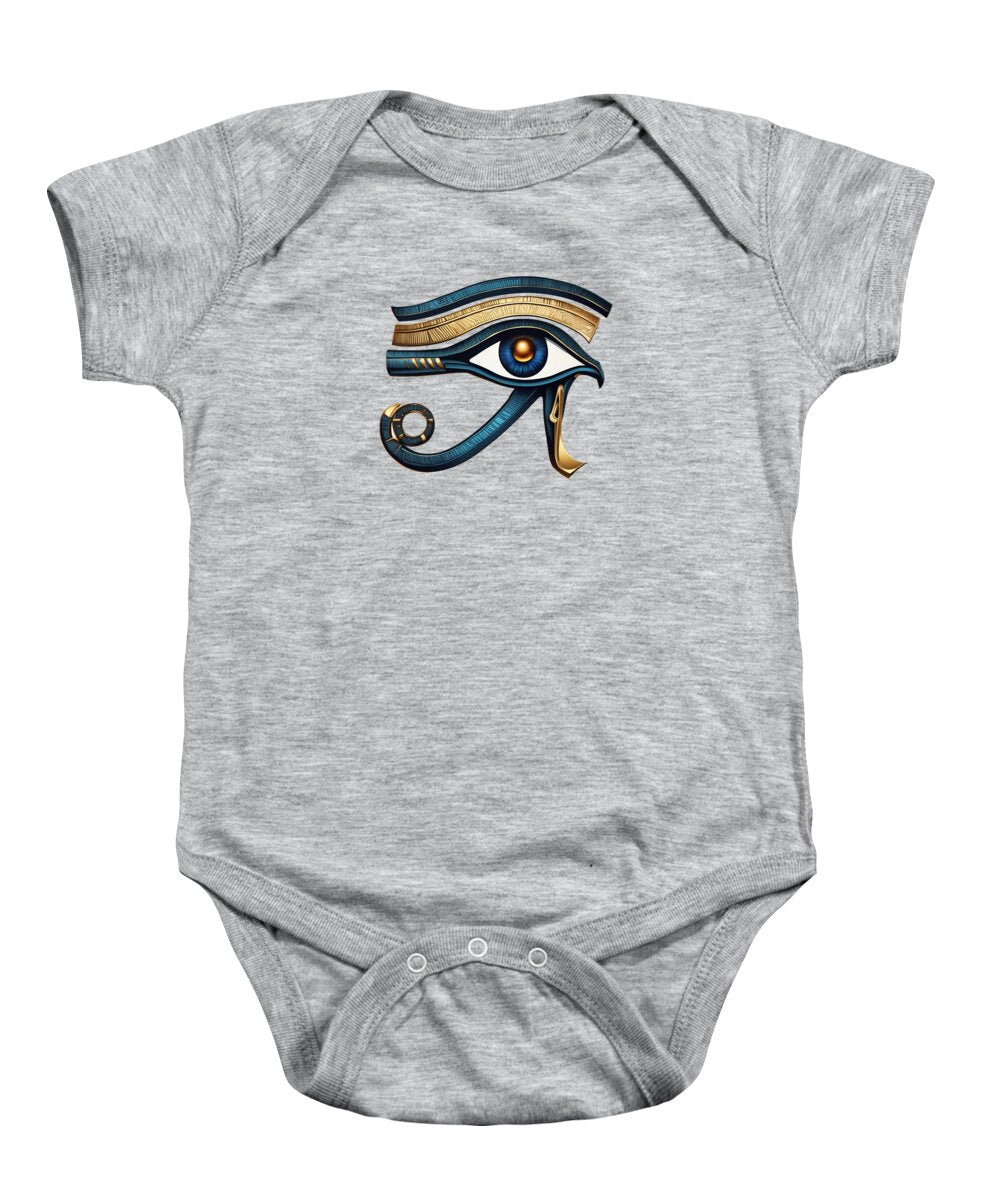 Eye of Horus Ancient Egyptian Eye Symbol - Baby Onesie