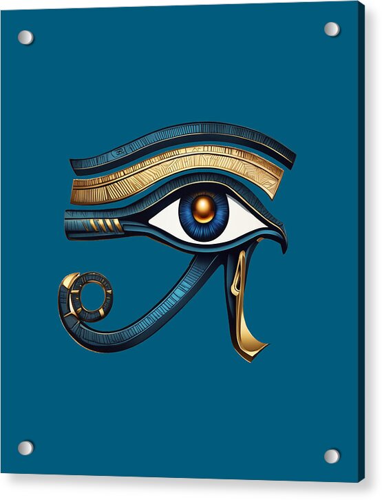Eye of Horus Ancient Egyptian Eye Symbol - Acrylic Print