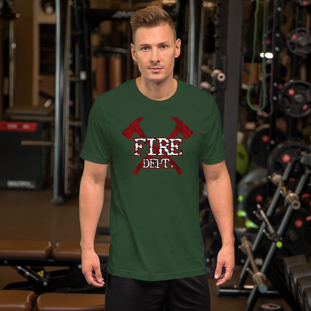 Firefighter Axes Fire Dept. T-Shirt