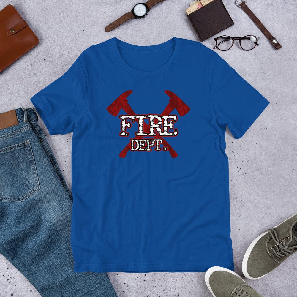 Firefighter Axes Fire Dept. T-Shirt