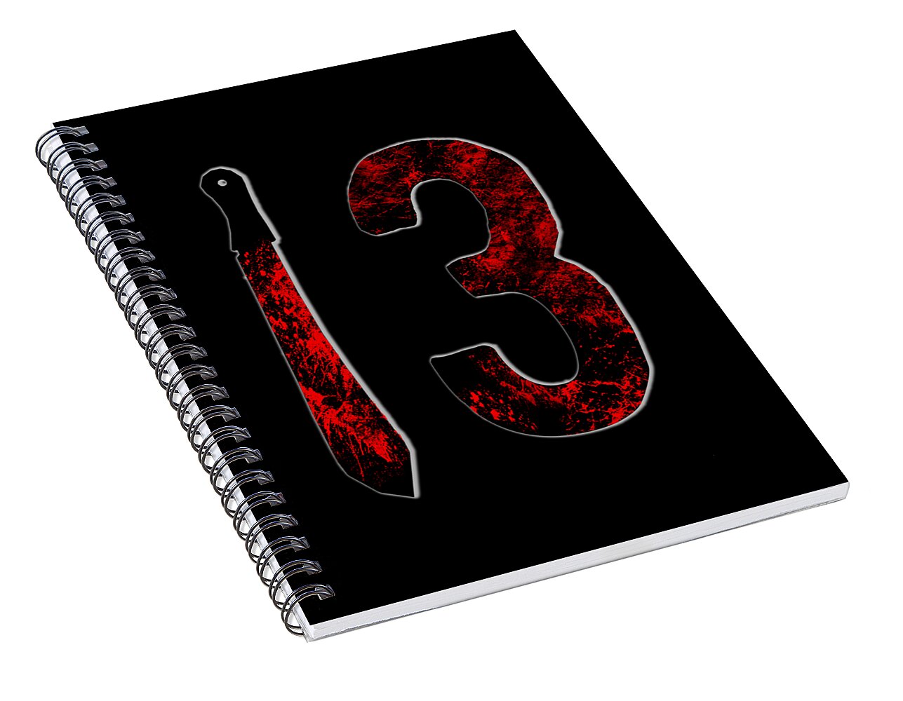 Friday Horror - Spiral Notebook