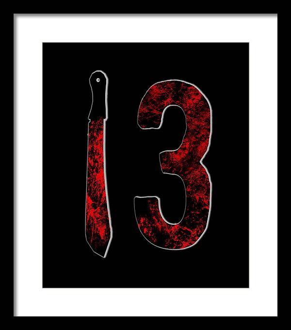 Friday Horror - Framed Print