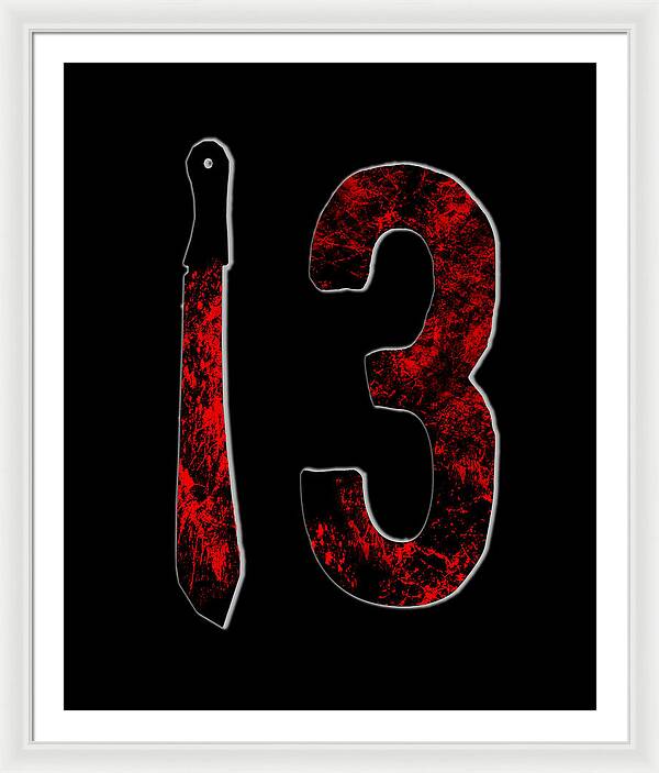 Friday Horror - Framed Print