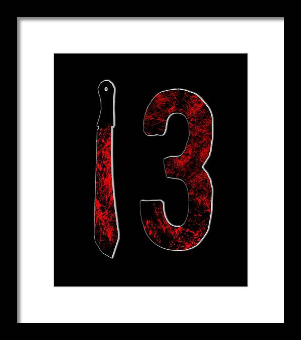 Friday Horror - Framed Print