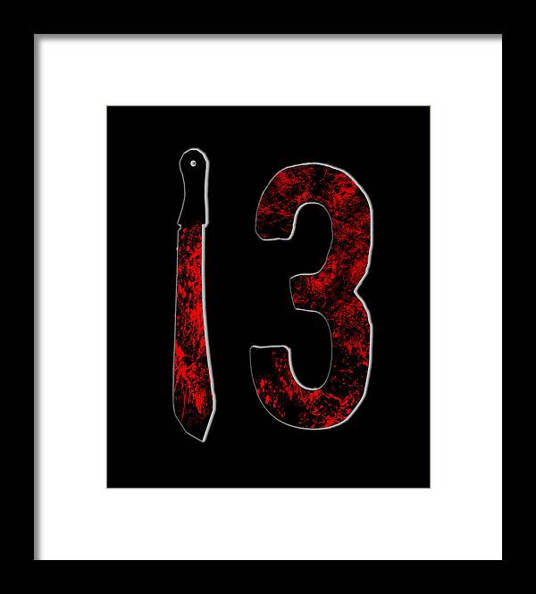 Friday Horror - Framed Print
