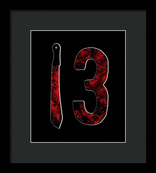 Friday Horror - Framed Print