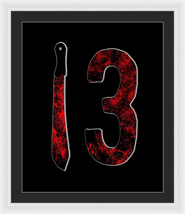 Friday Horror - Framed Print