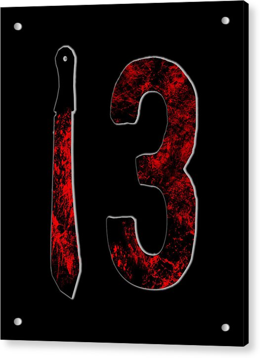 Friday Horror - Acrylic Print