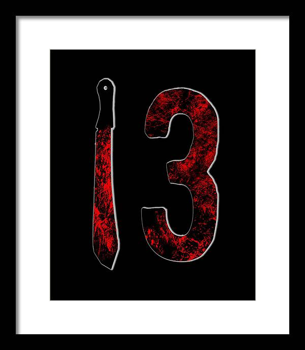 Friday Horror - Framed Print