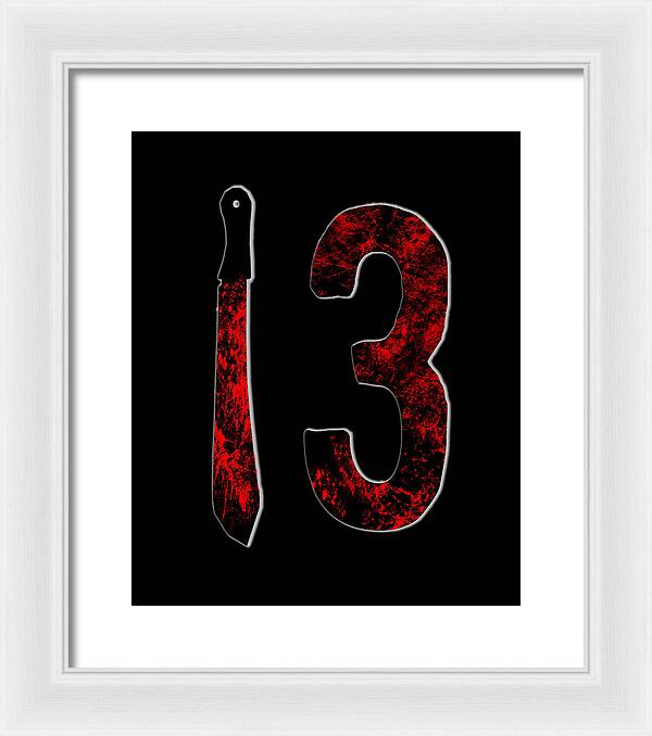 Friday Horror - Framed Print
