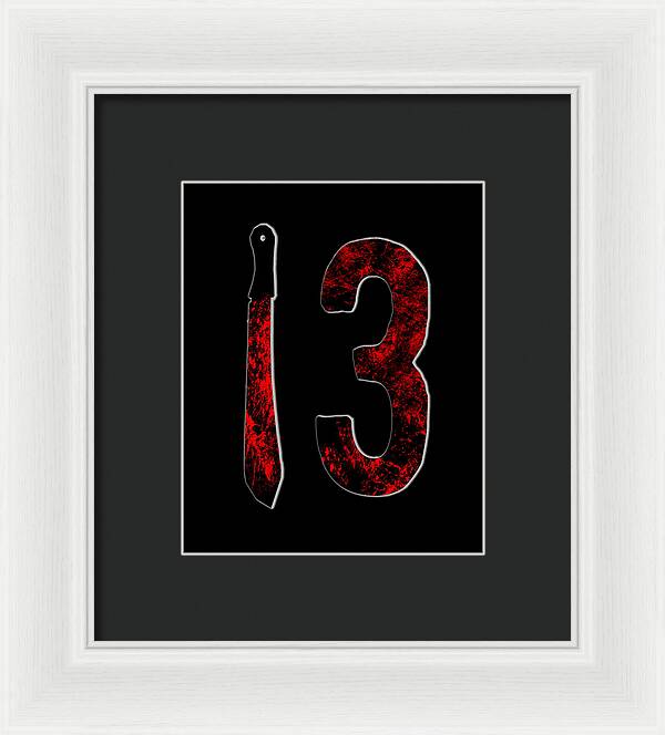 Friday Horror - Framed Print