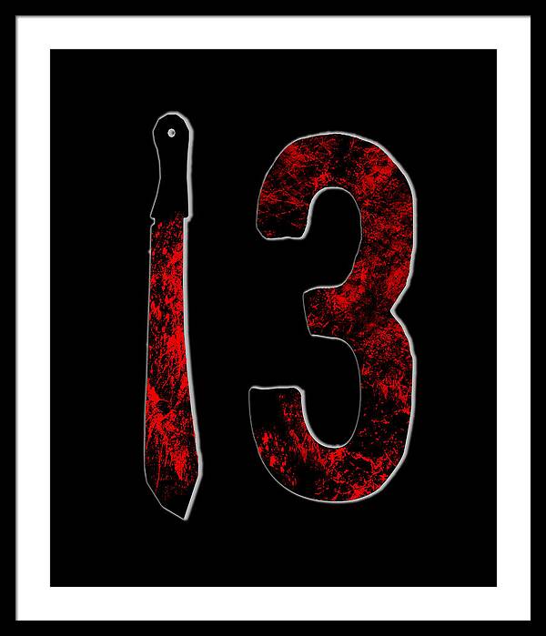 Friday Horror - Framed Print