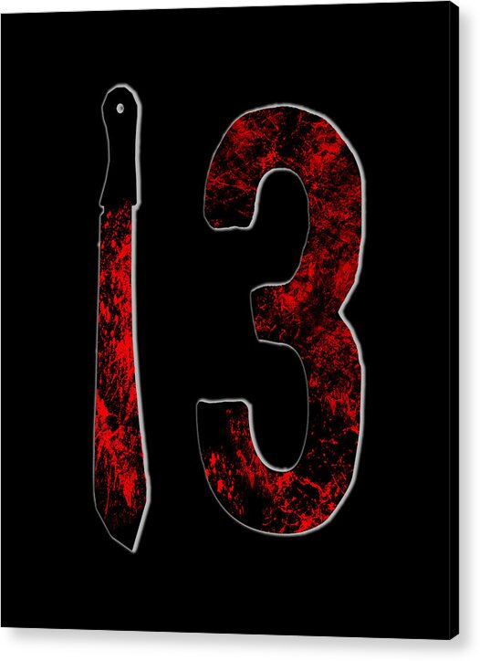 Friday Horror - Acrylic Print