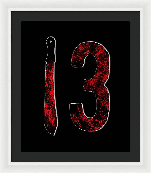 Friday Horror - Framed Print