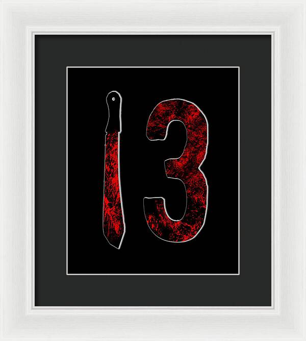 Friday Horror - Framed Print