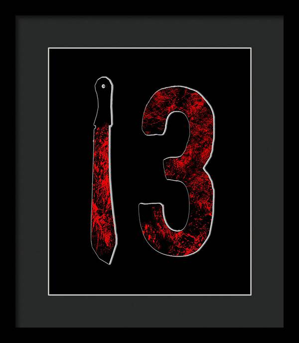 Friday Horror - Framed Print