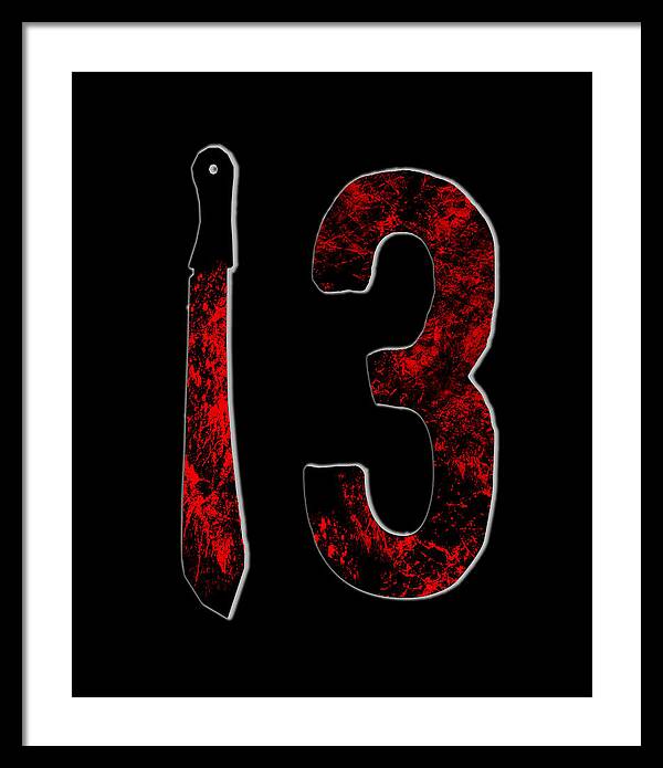 Friday Horror - Framed Print