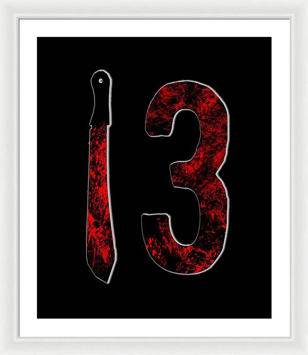 Friday Horror - Framed Print