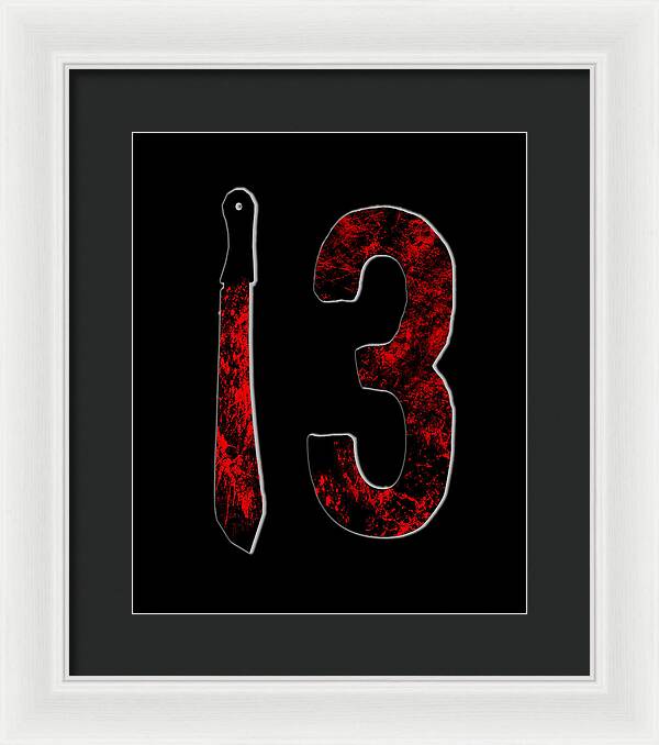 Friday Horror - Framed Print