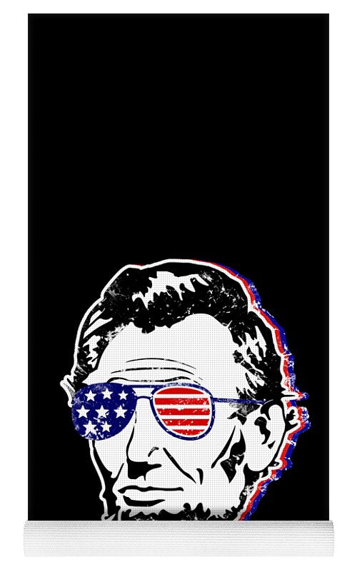 Funny Abe Lincoln Forefather Merica - Yoga Mat