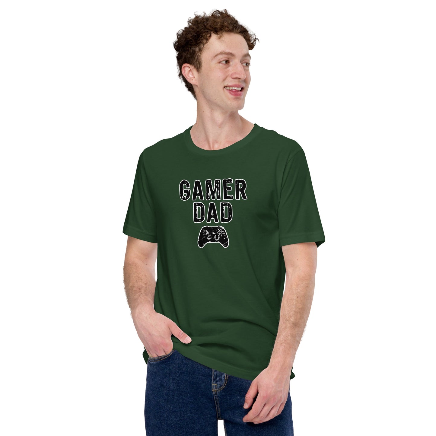 Gamer Dad gaming controller T-shirt
