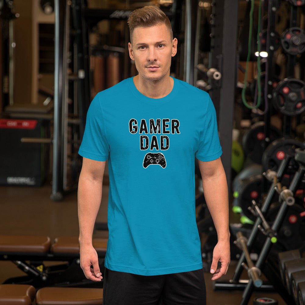 Gamer Dad gaming controller T-shirt