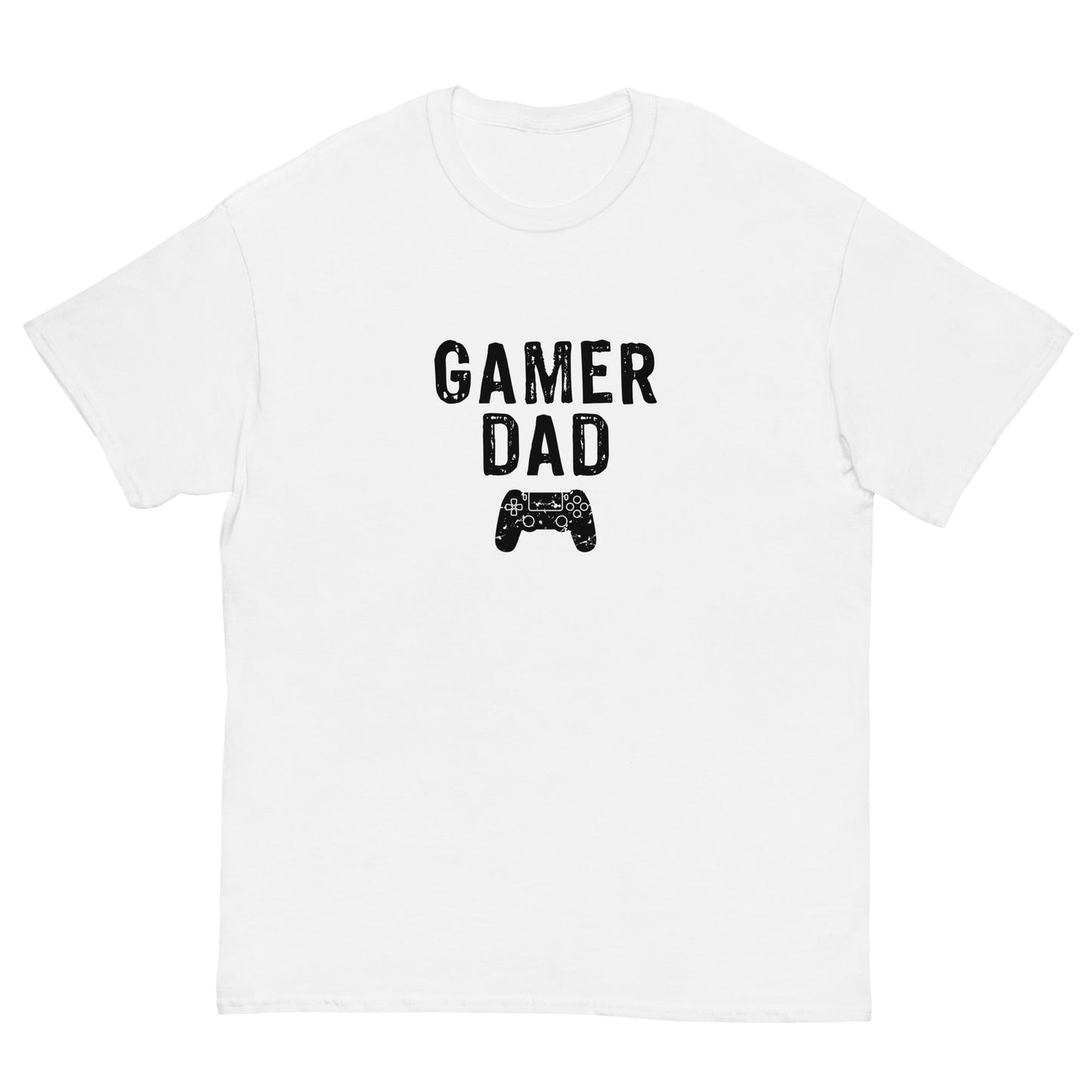 Gamer Dad T-shirt White / S