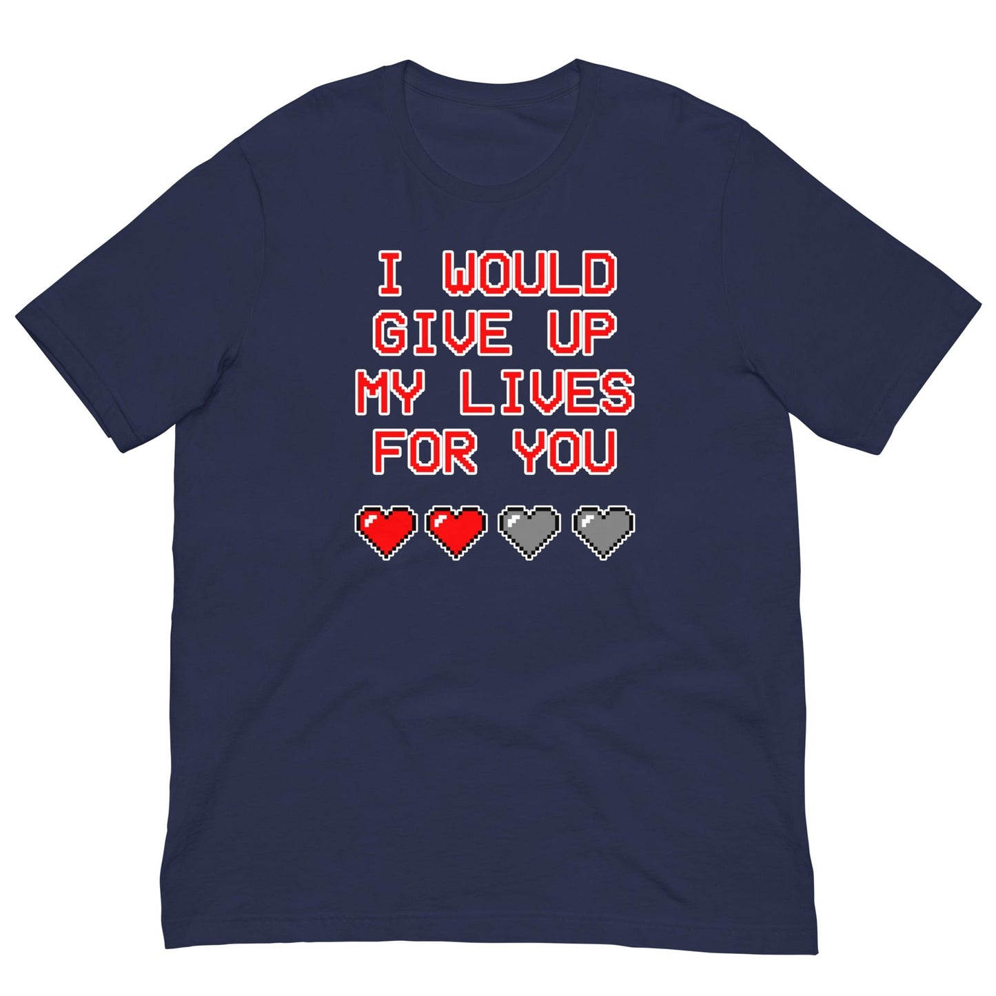 Gamer Love T-shirt Navy / XS