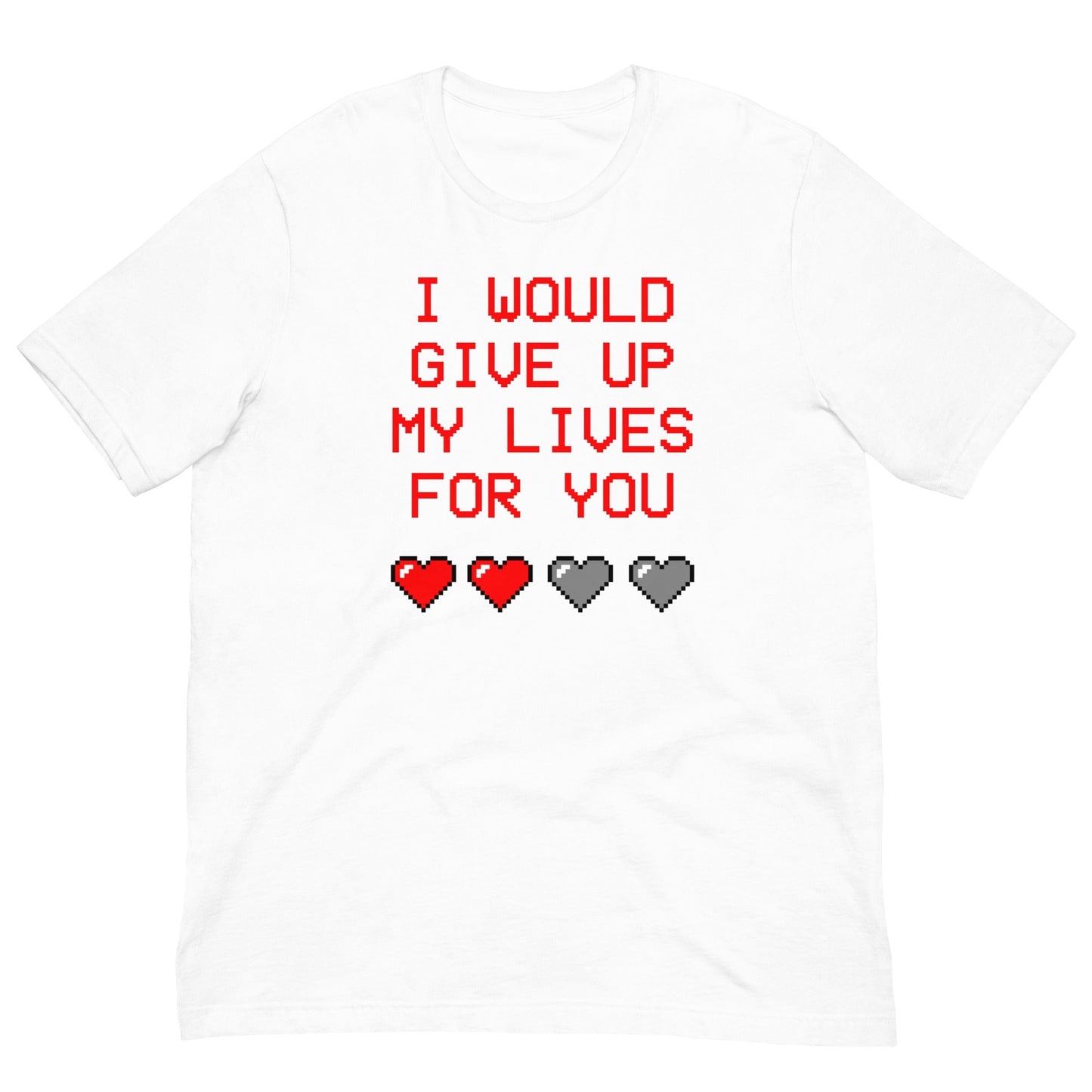 Gamer Love T-shirt White / XS