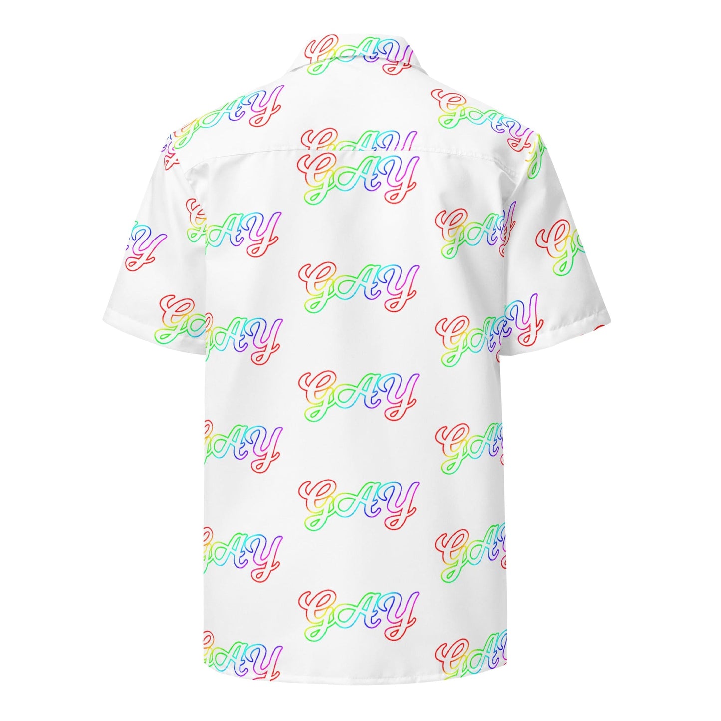 Gay Pride Unisex button Shirt
