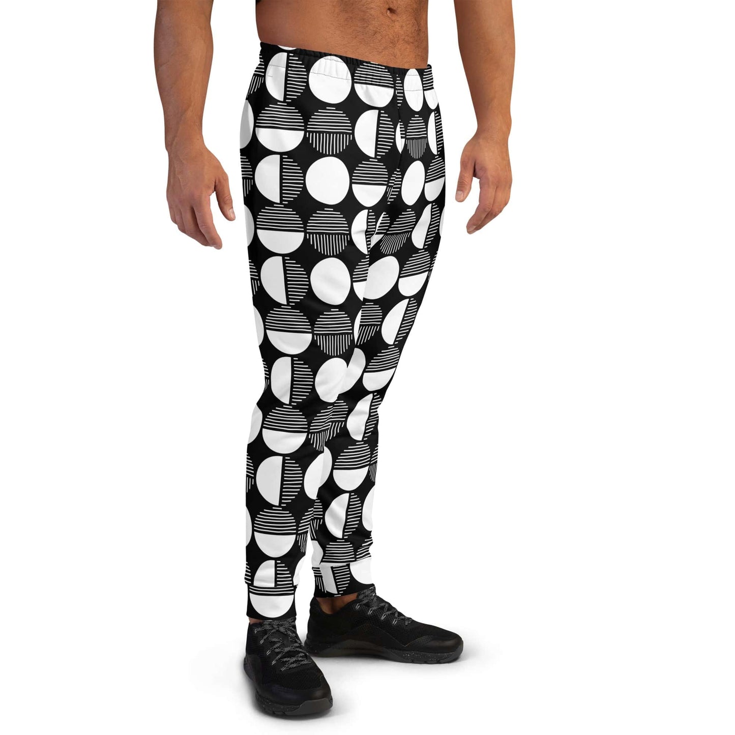 Geometric Pattern Men's Joggers