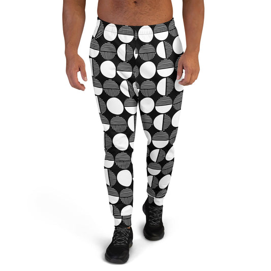 Geometric Pattern Men's Joggers XS