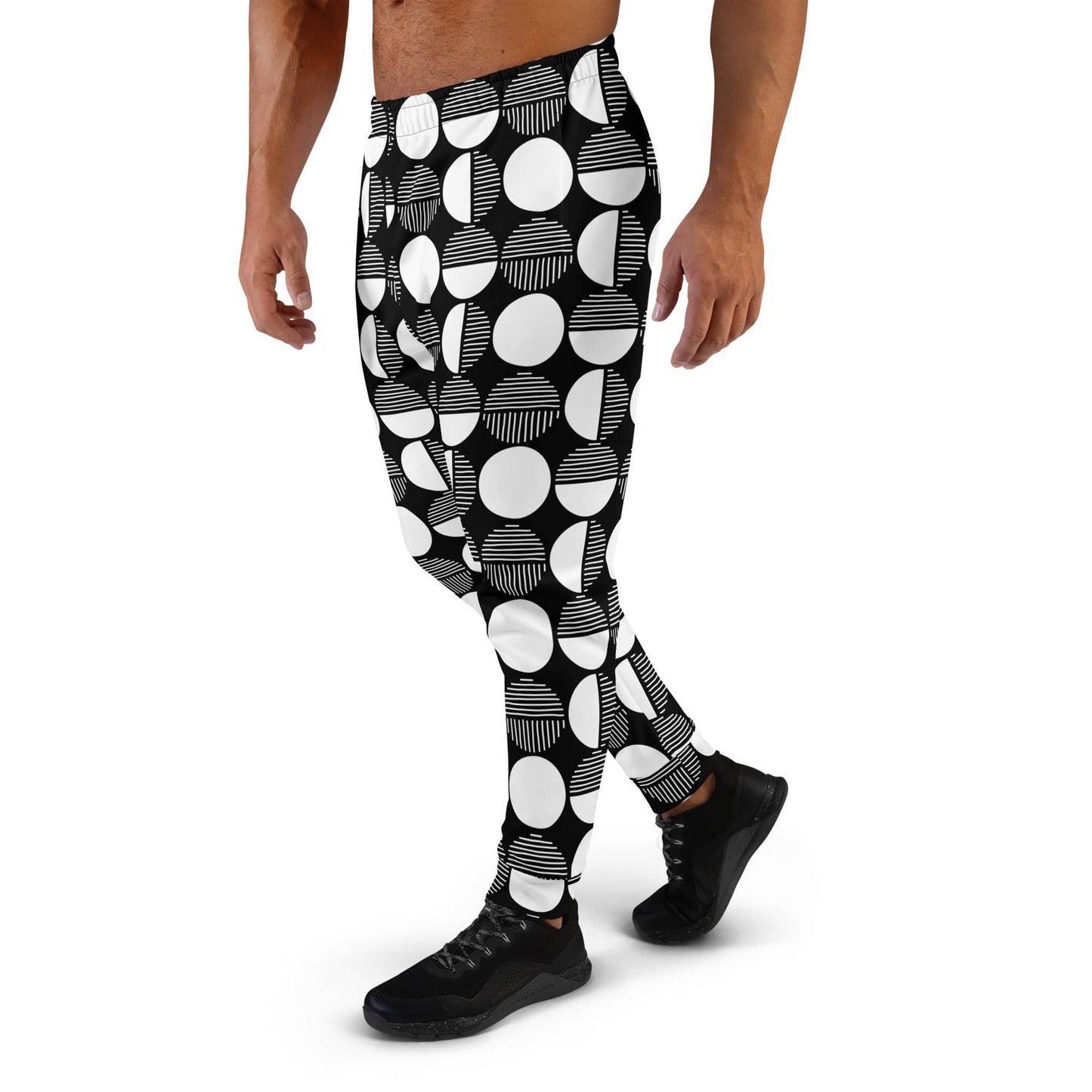 Geometric Pattern Men's Joggers