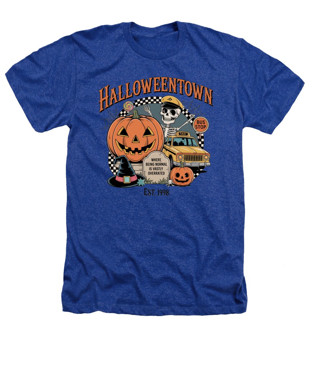Halloween Town Taxi Stop - Heathers T-Shirt