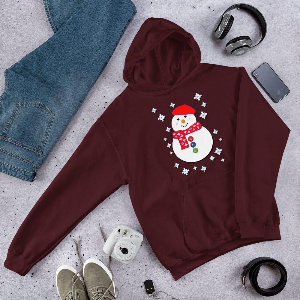 Happy Snowman Hoodie