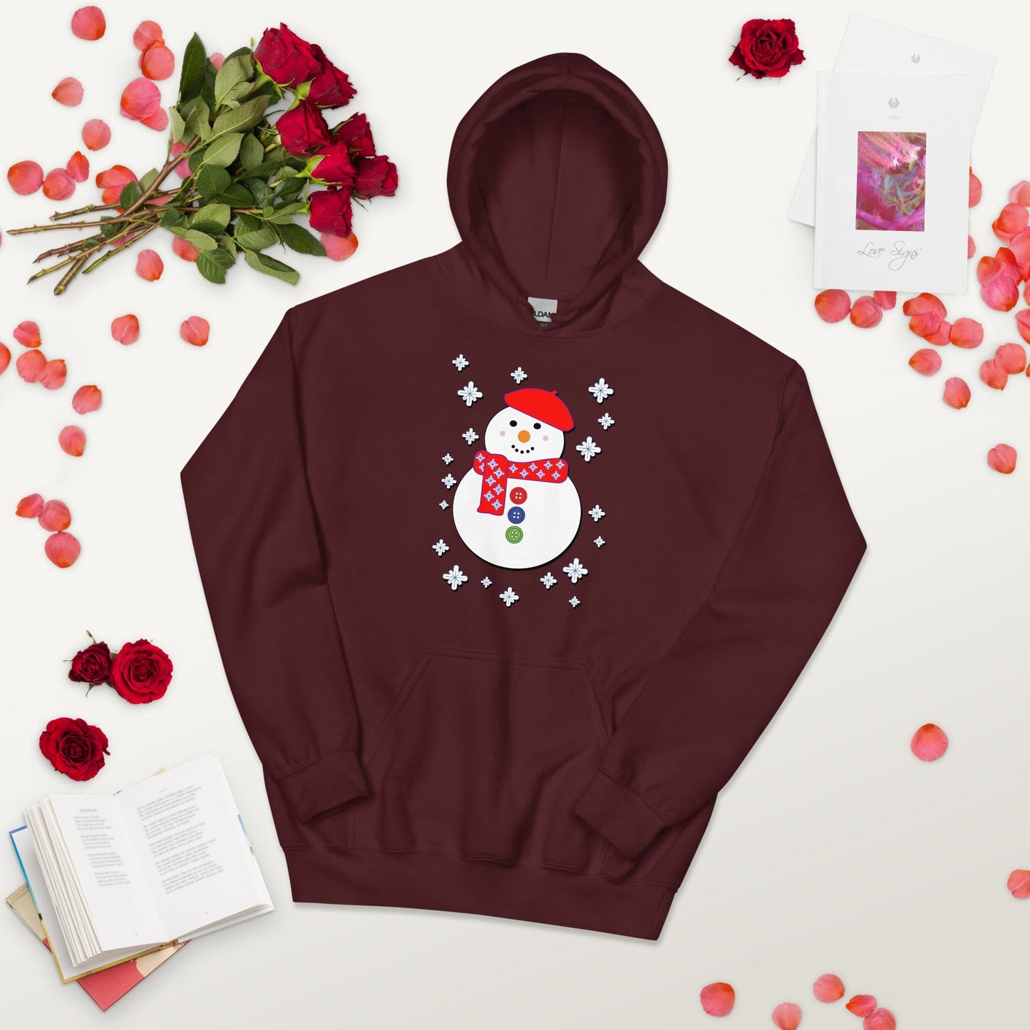 Happy Snowman Hoodie