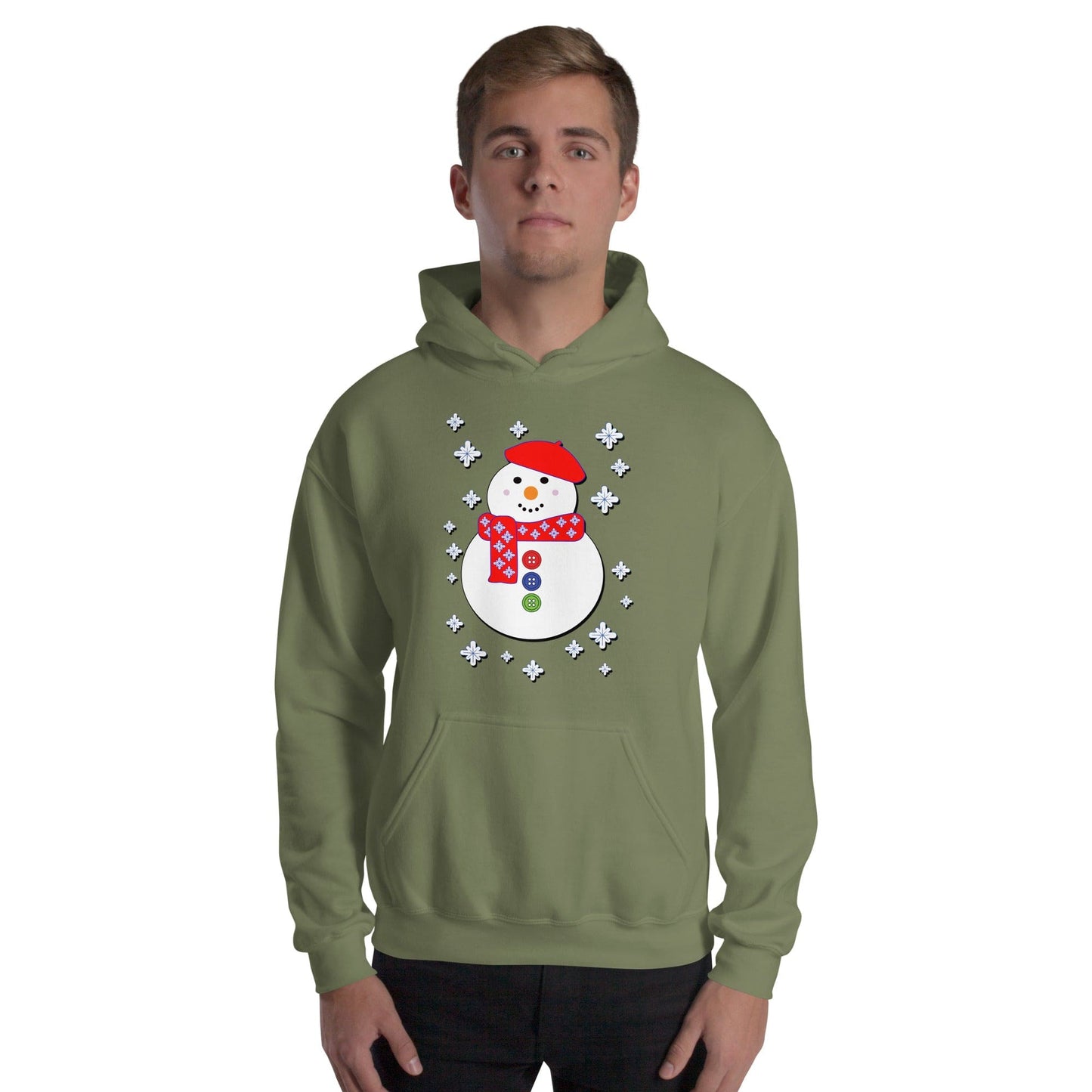 Happy Snowman Hoodie
