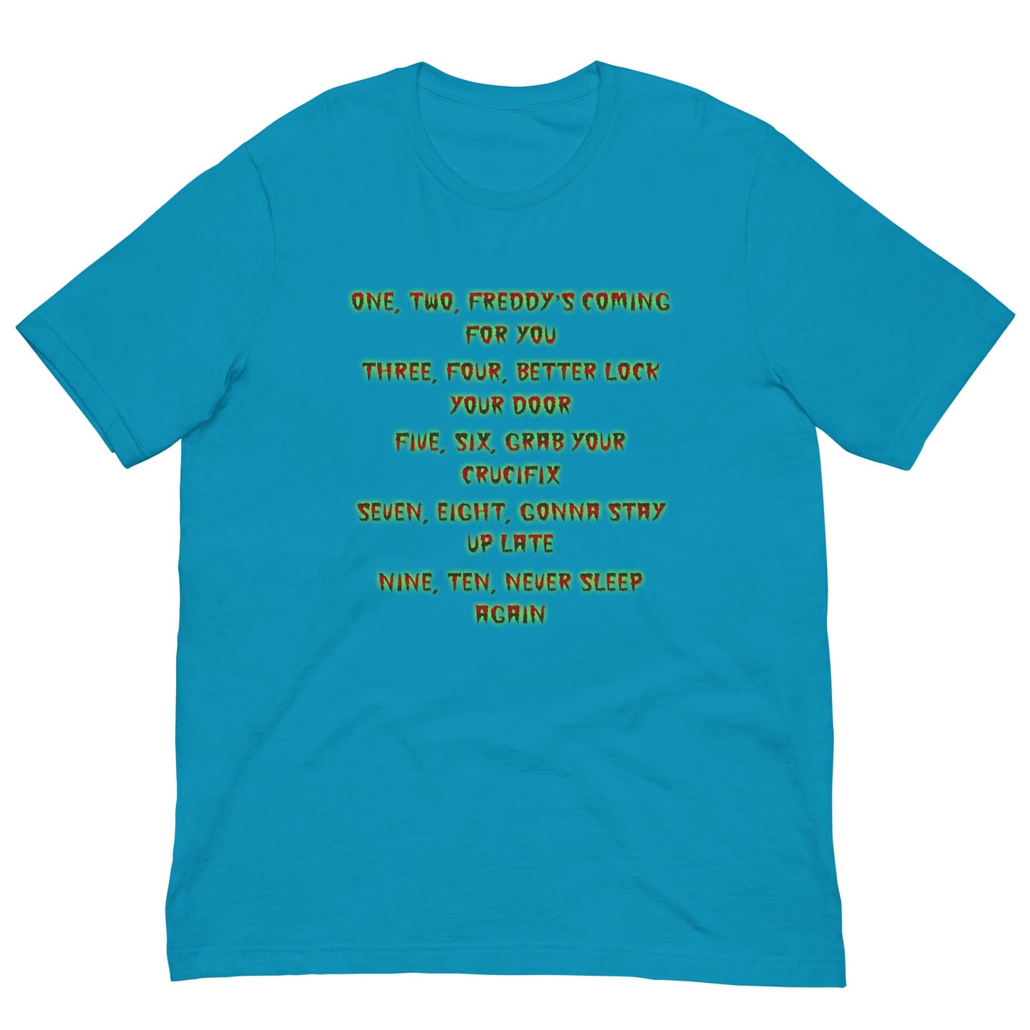 Scar Design Aqua / S Horror Lullaby T-shirt