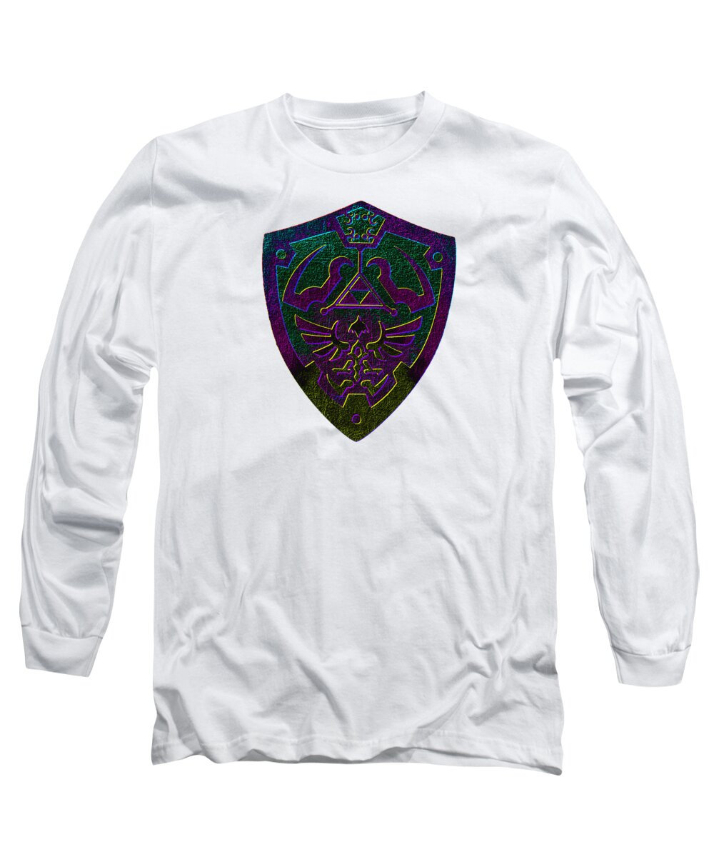 Link shield Gamer Gift - Long Sleeve T-Shirt