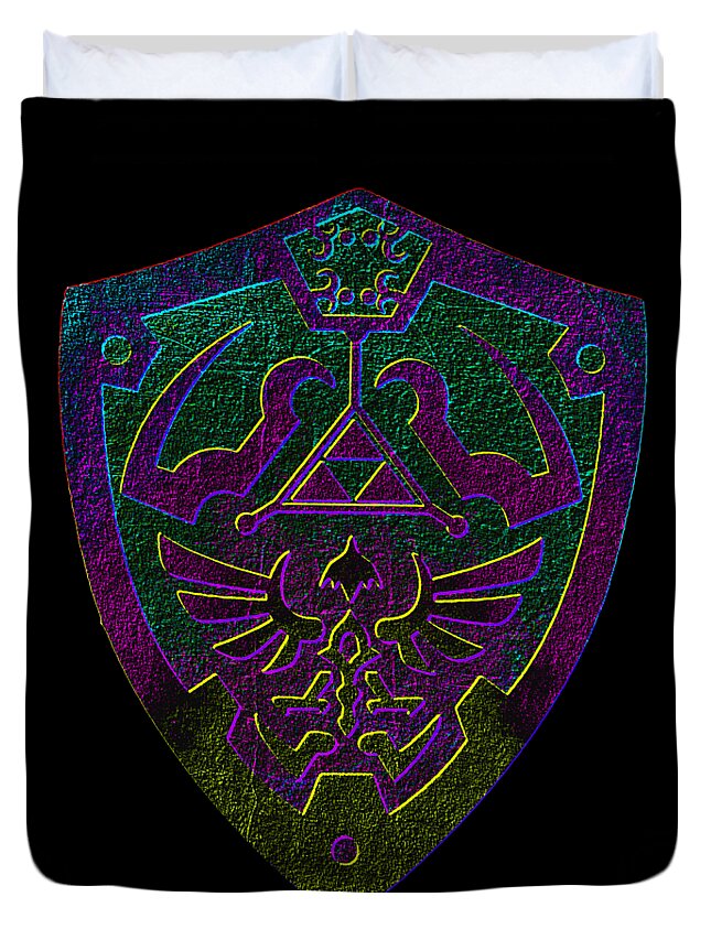 Link shield Gamer Gift - Duvet Cover