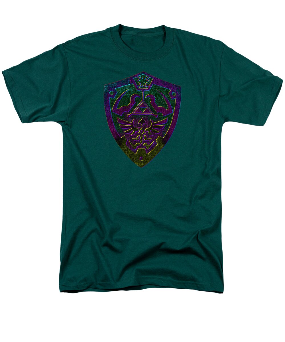 Link shield Gamer Gift - Men's T-Shirt (Regular Fit)