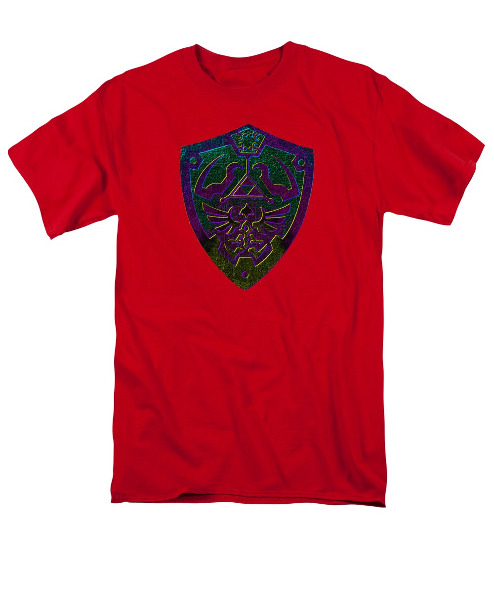 Link shield Gamer Gift - Men's T-Shirt (Regular Fit)