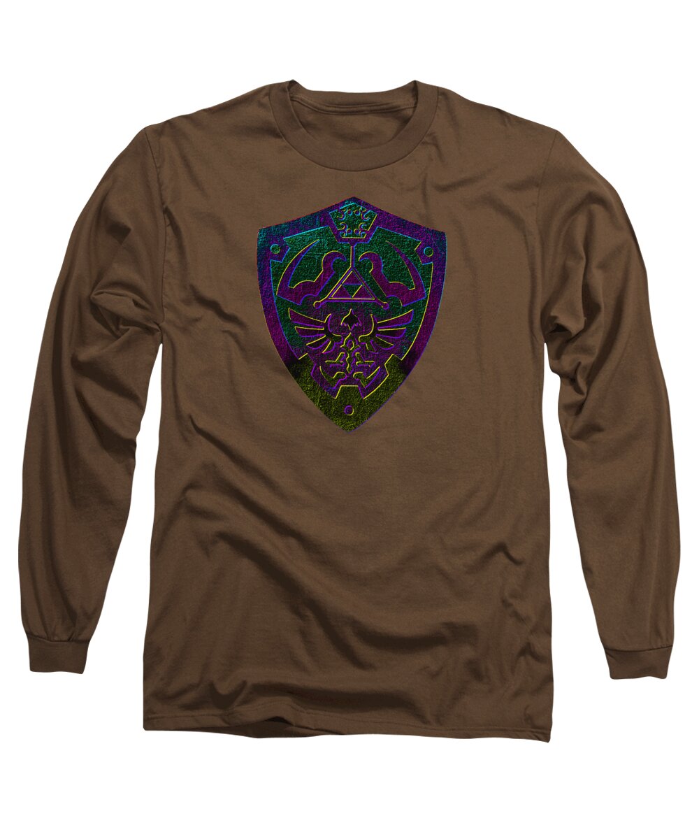 Link shield Gamer Gift - Long Sleeve T-Shirt