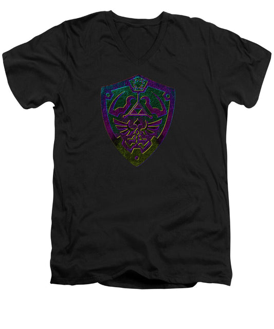 Link shield Gamer Gift - Men's V-Neck T-Shirt